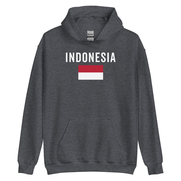 Indonesia Flag Hoodie