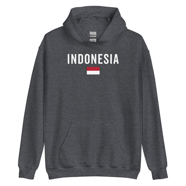 Indonesia Flag Hoodie