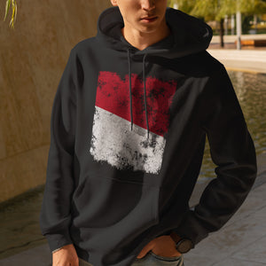 Indonesia Flag Hoodie