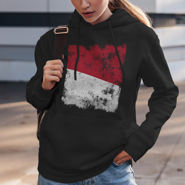 Indonesia Flag Hoodie