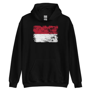 Indonesia Flag Hoodie