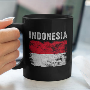 Indonesia Flag Mug