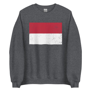 Indonesia Flag Sweatshirt