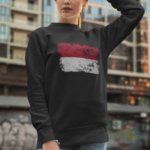 Indonesia Flag Sweatshirt