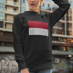 Indonesia Flag Sweatshirt