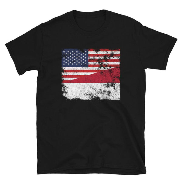 Indonesia USA Flag T-Shirt