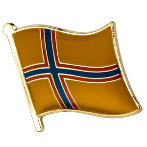 Ingria Flag Lapel Pin - Enamel Pin Flag