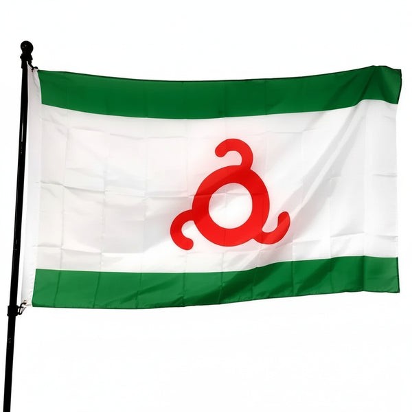 Ingushetia Flag - 90x150cm(3x5ft) - 60x90cm(2x3ft)
