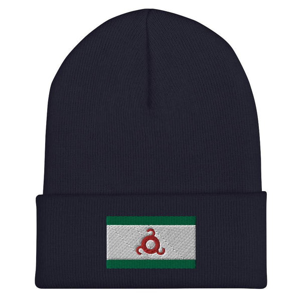 Ingushetia Flag Beanie - Embroidered Winter Hat