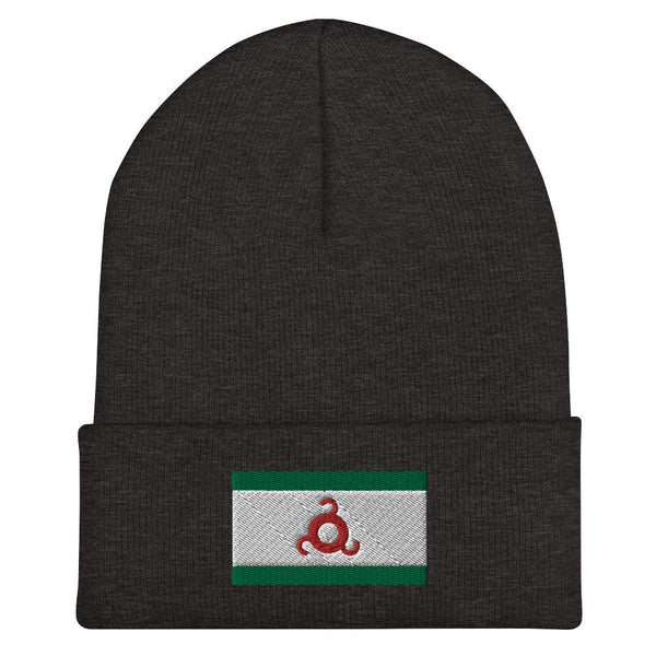 Ingushetia Flag Beanie - Embroidered Winter Hat