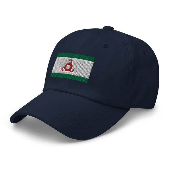 Ingushetia Flag Cap - Adjustable Embroidered Dad Hat