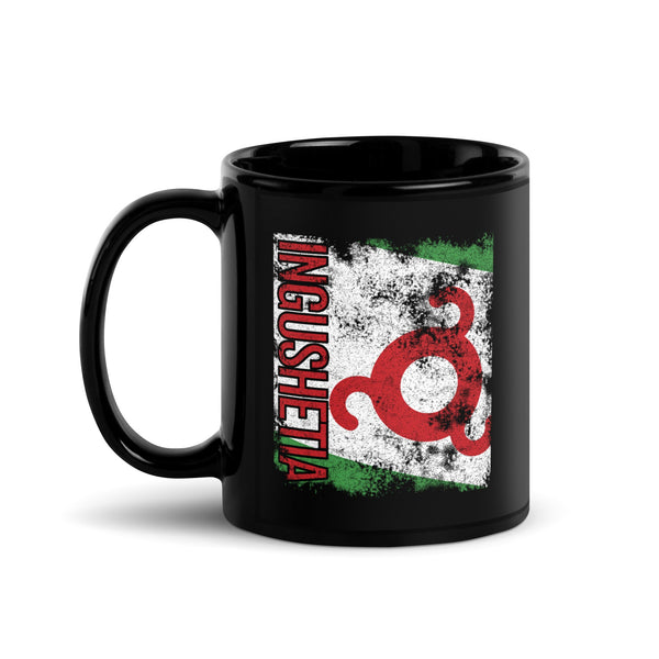 Ingushetia Flag - Distressed Flag Mug