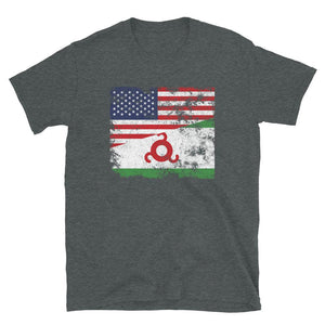 Ingushetia USA Flag T-Shirt