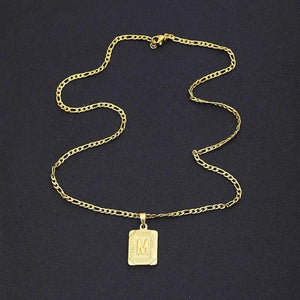 Initial Letter Pendant - A-Z Alphabet Necklace Collection