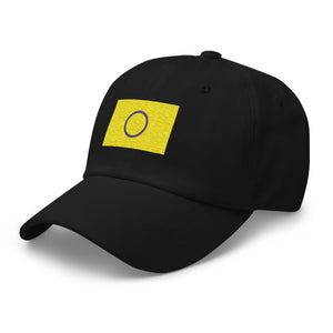 Intersex Flag Cap - Adjustable Embroidered LGBT+ Dad Hat