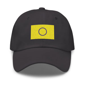 Intersex Flag Cap - Adjustable Embroidered LGBT+ Dad Hat