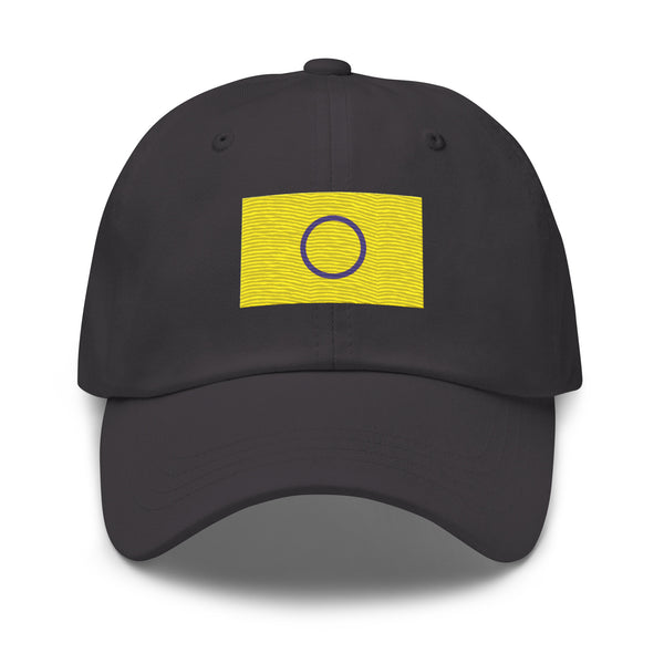 Intersex Flag Cap - Adjustable Embroidered LGBT+ Dad Hat