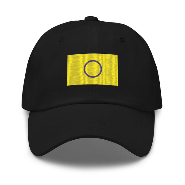 Intersex Flag Cap - Adjustable Embroidered LGBT+ Dad Hat