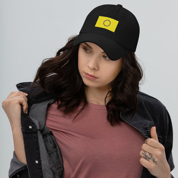 Intersex Flag Cap - Adjustable Embroidered LGBT+ Dad Hat