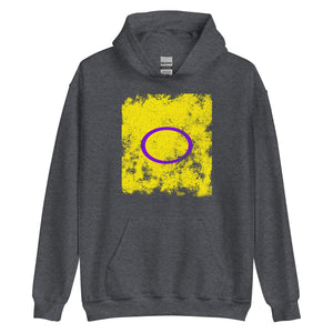 Intersex Flag - Distressed LGBTQIA2S+ Hoodie