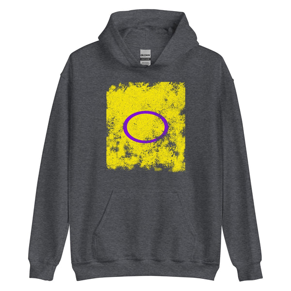 Intersex Flag - Distressed LGBTQIA2S+ Hoodie