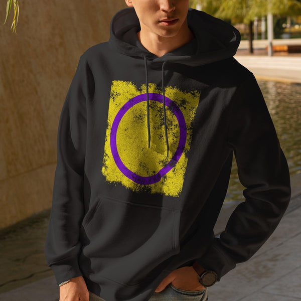 Intersex Flag - Distressed LGBT+ Hoodie