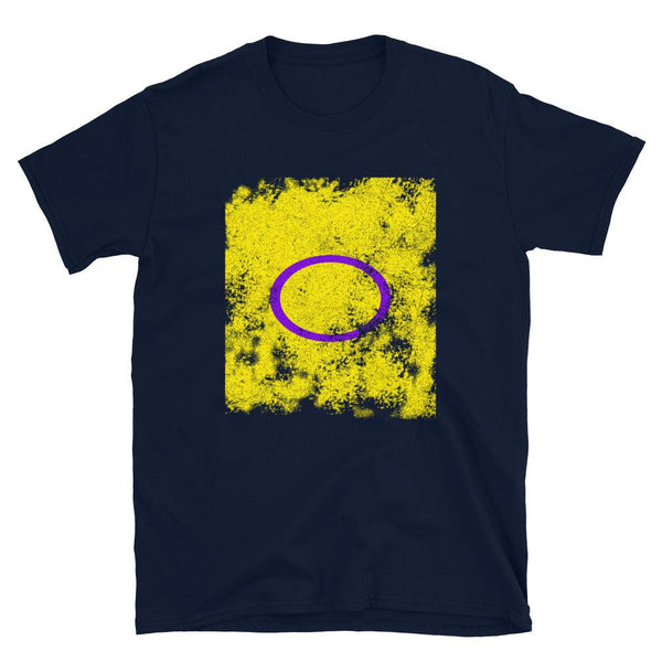 Intersex Flag - Distressed LGBTQIA2S+ T-Shirt