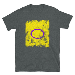 Intersex Flag - Distressed LGBTQIA2S+ T-Shirt