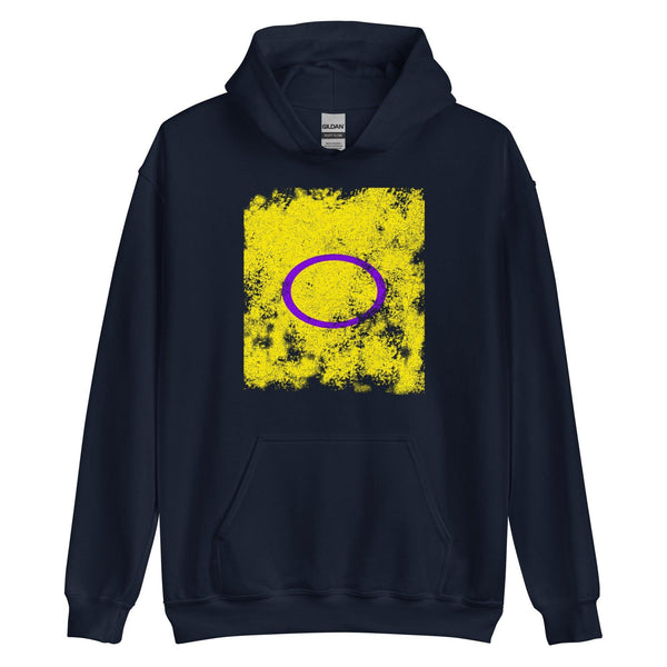 Intersex Flag - Distressed LGBTQIA2S+ Hoodie