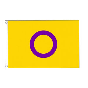 Intersex Pride Flag - 90x150cm(3x5ft) - 60x90cm(2x3ft) - LGBTQ+