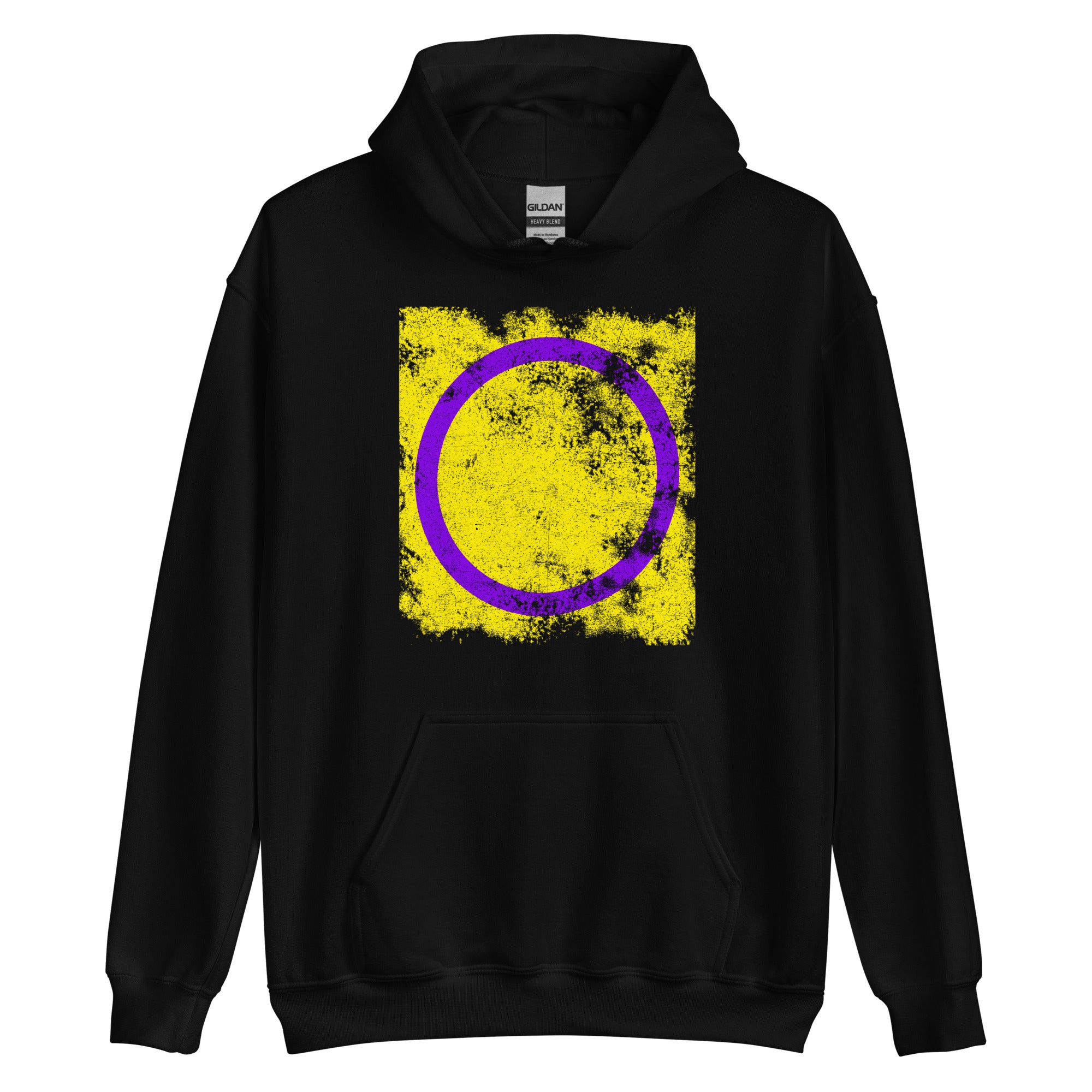 Intersex Flag - Distressed LGBT+ Hoodie