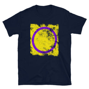 Intersex Flag - Distressed LGBT+ T-Shirt