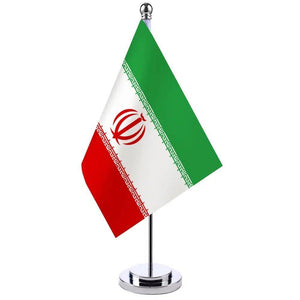 Iran Desk Flag - Small Office Table Flag
