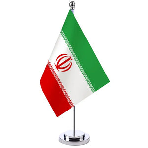 Iran Desk Flag - Small Office Table Flag