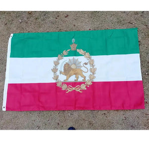 Iran Flag - 90x150cm(3x5ft) - 60x90cm(2x3ft)