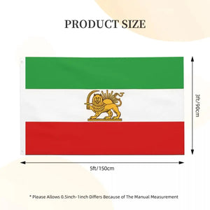 Iran Flag Collection - 90x150cm(3x5ft)