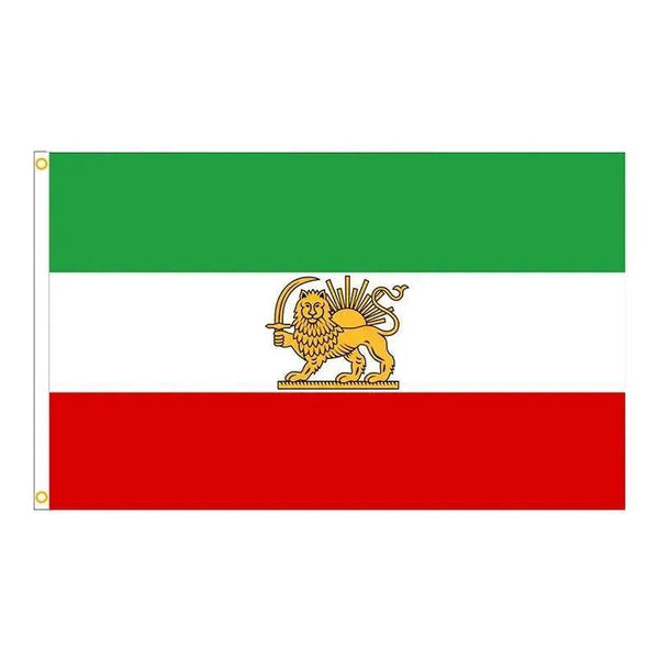 Iran Flag Collection - 90x150cm(3x5ft) - 60x90cm(2x3ft)