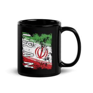 Iran Flag - Distressed Flag Mug