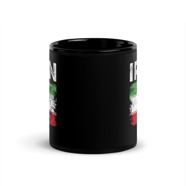 Iran Flag Distressed - Iranian Flag Mug