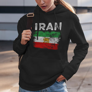 Iran Flag Hoodie