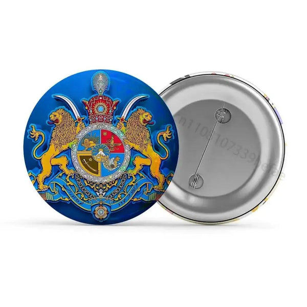 Iran Flag Lapel Pin Collection - Button Pin Flag