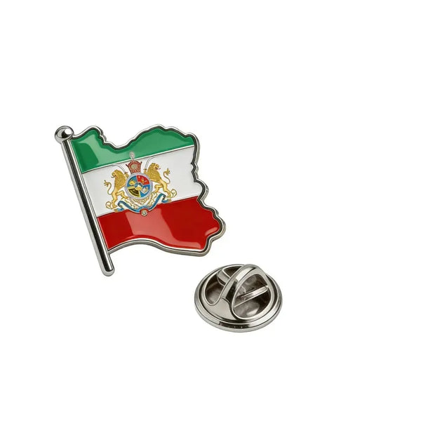Iran Flag Lapel Pin Collection - Enamel Pin Flag