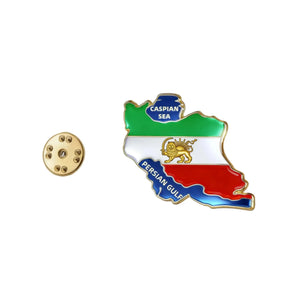 Iran Flag Lapel Pin Collection - Enamel Pin Flag