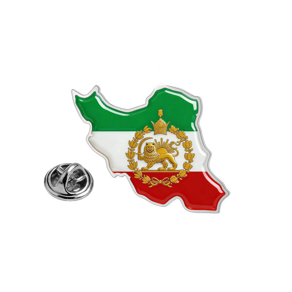 Iran Flag Lapel Pin Collection - Enamel Pin Flag