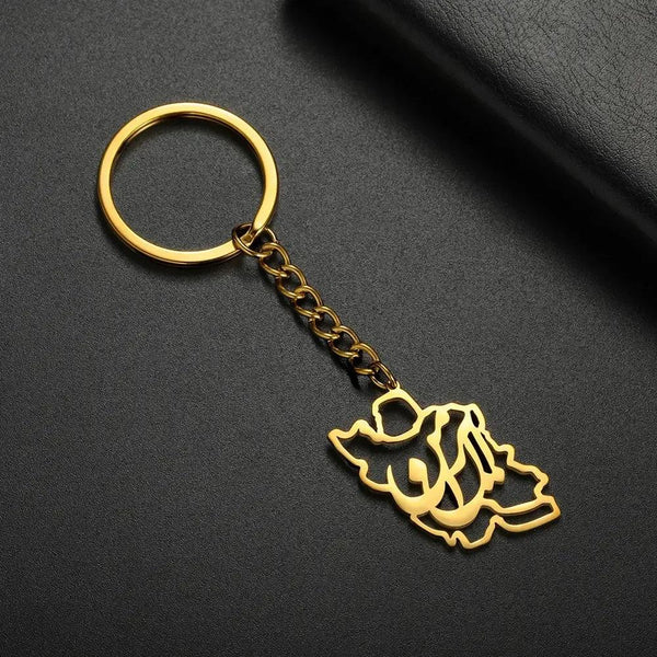 Iran Flag Map Keychain Collection
