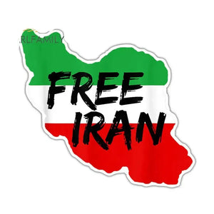 Iran Flag Sticker Collection - Vinyl Bumper Stickers