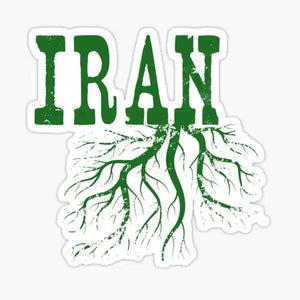 Iran Flag Sticker Collection - Vinyl Bumper Stickers