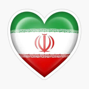 Iran Flag Sticker Collection - Vinyl Bumper Stickers
