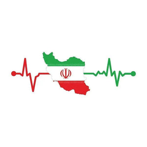 Iran Flag Sticker Collection - Vinyl Bumper Stickers