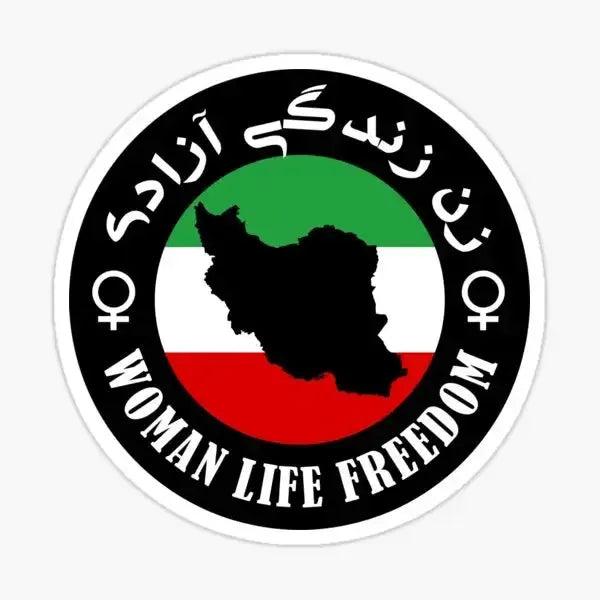 Iran Flag Sticker Collection - Vinyl Bumper Stickers